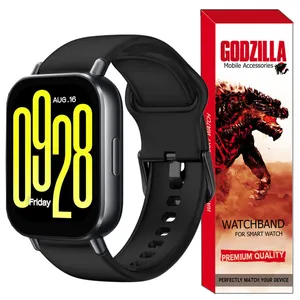 بند گودزیلا مدل Silicone - SQ مناسب برای ساعت هوشمند شیائومی Redmi Watch 5 Active 22MM