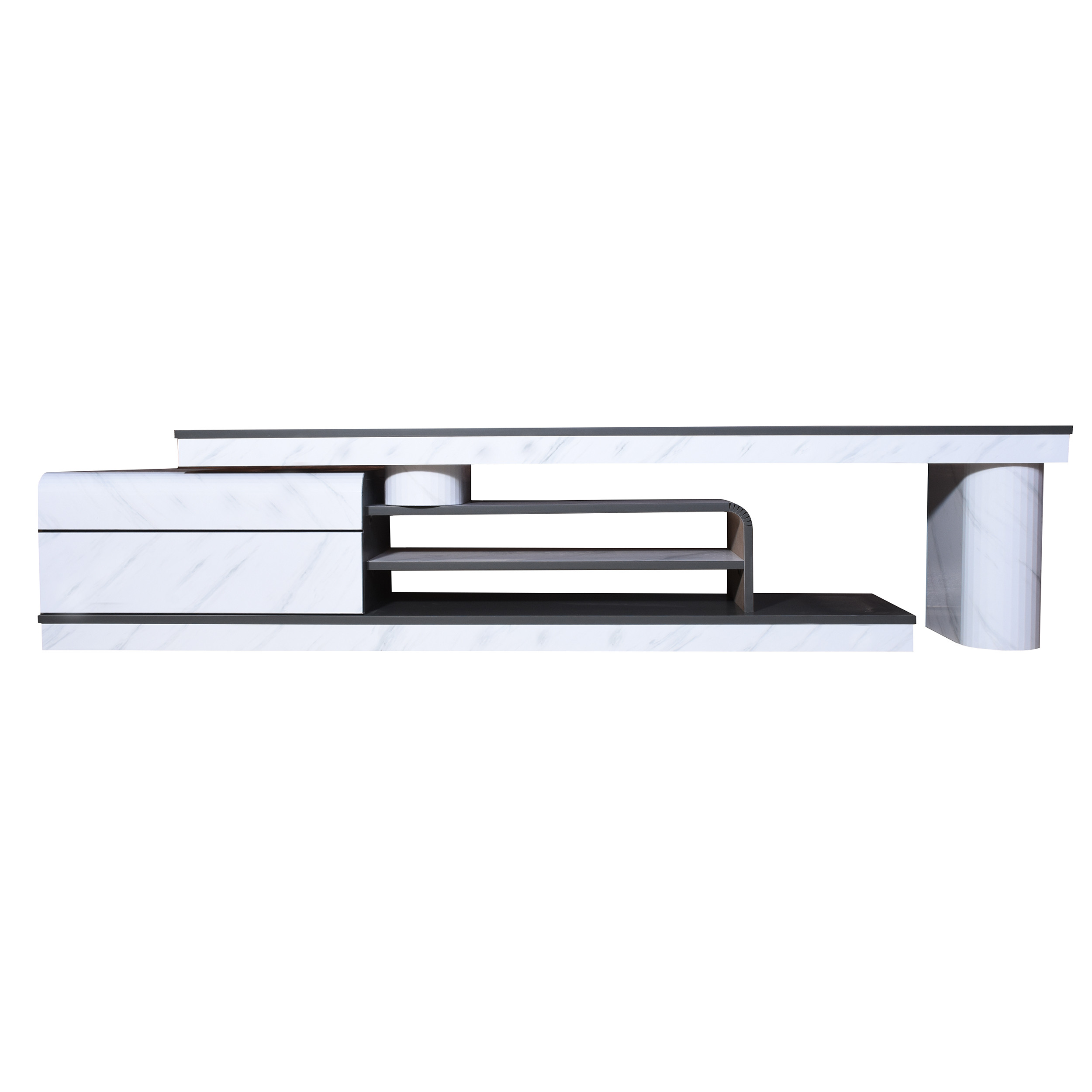 میز تلویزیون مدل دو تکه کد T 45