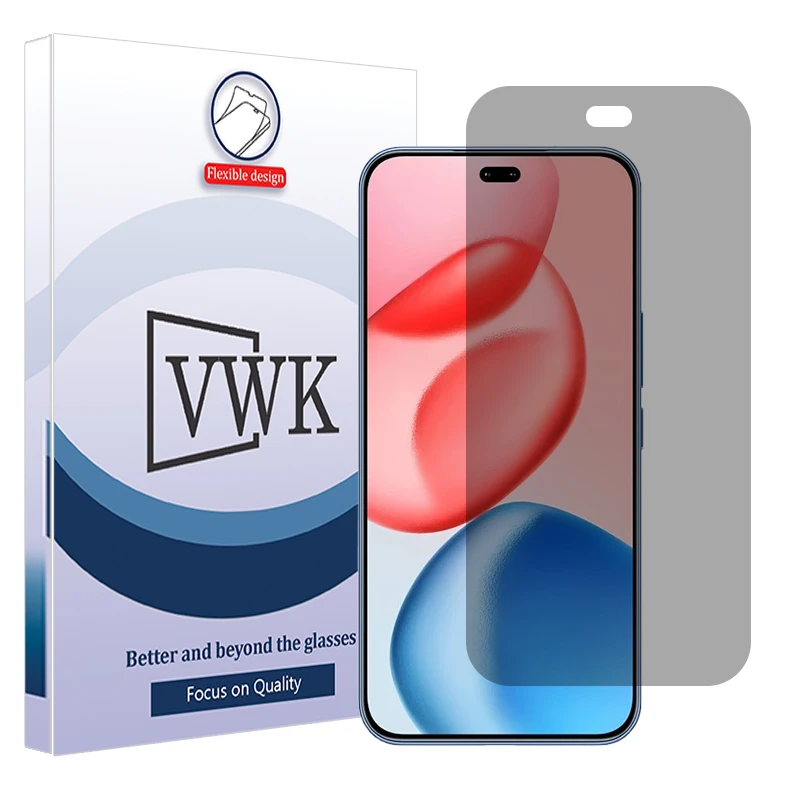 محافظ صفحه نمایش حریم شخصی وی دبلیو کی مدل Tough مناسب برای گوشی موبایل آنر 400 Pro 