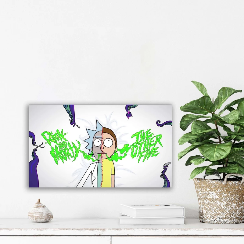 تابلو شاسی آتریسا مدل ریک اند مورتی Rick and Morty