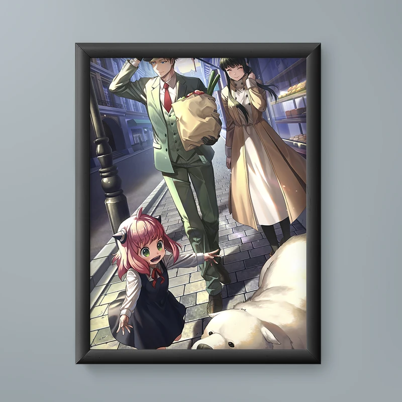 تابلو مدل انیمه اسپای فمیلی spy x family anime 06