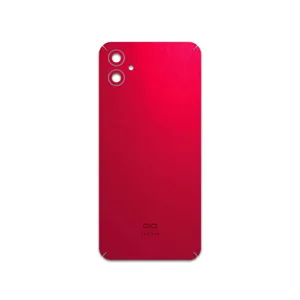 MAHOOT Matte-Warm-Red Cover Sticker for Samsung Galaxy F04
