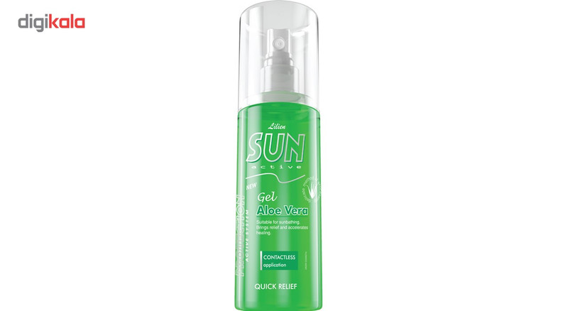 ژل بعد از آفتاب لیلین سان اکتیو مدل Aloe Vera حجم 125 میلی لیتر