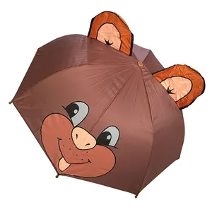 چتر بچگانه مدل فانتزی سه بعدی طرح خرس کد  A 3D BEAR