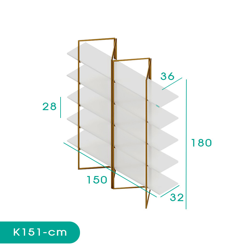 کتابخانه اسمردیس مدل K151 - MDF