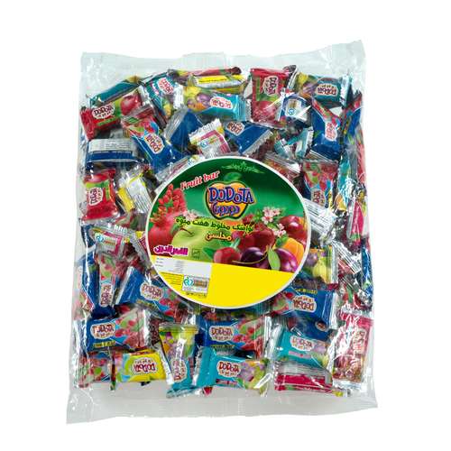 لواشک مخلوط هفت میوه مجلسی دودوتا - بسته 1000 گرم