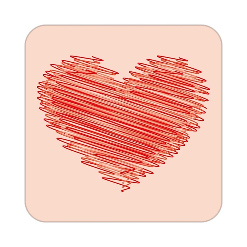 زیر لیوانی کاکتی طرح عاشقانه مدل mp37327