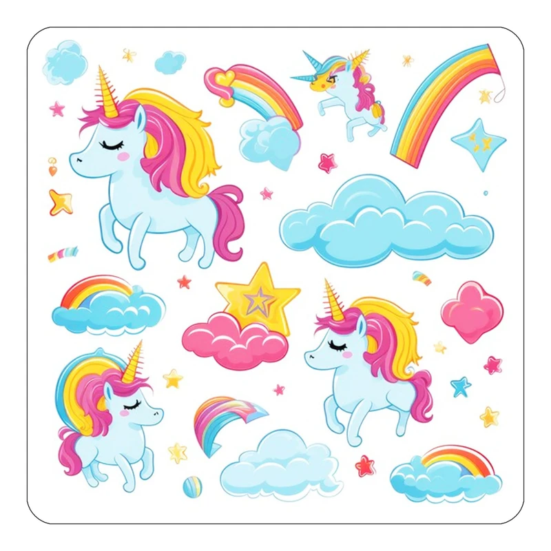 مگنت کاکتی طرح اسب تک شاخ و یونیکورن مدل mp30631