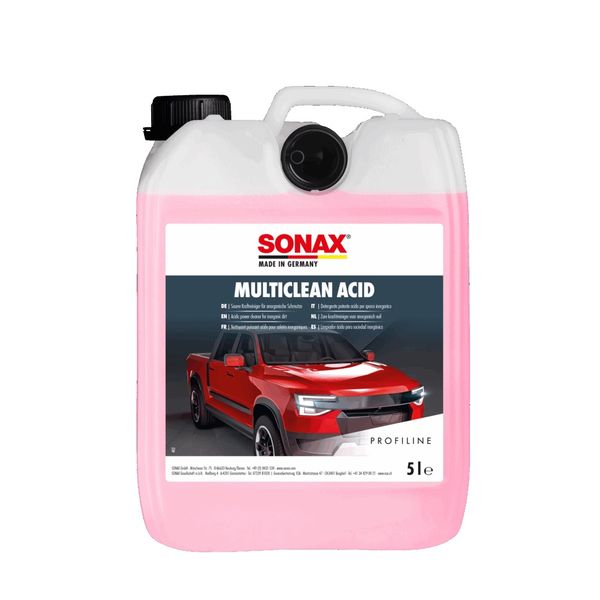 شامپو شست‌وشوی خودرو سوناکس مدل ACIDIC حجم 5 لیتر