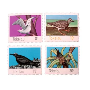 تمبر یادگاری مدل پرندگان کد DS3012  مجموعه 4 عددی