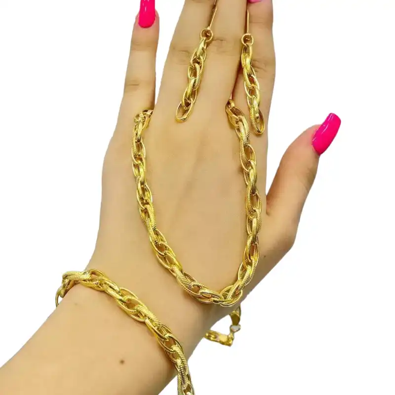 نیم ست نقره زنانه کد rzzde-005