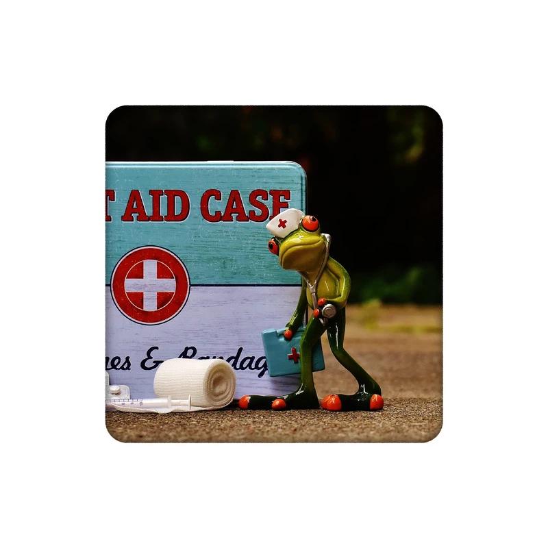 زیرلیوانی طرح دکتر و جعبه کمک های اولیه کد 6935322