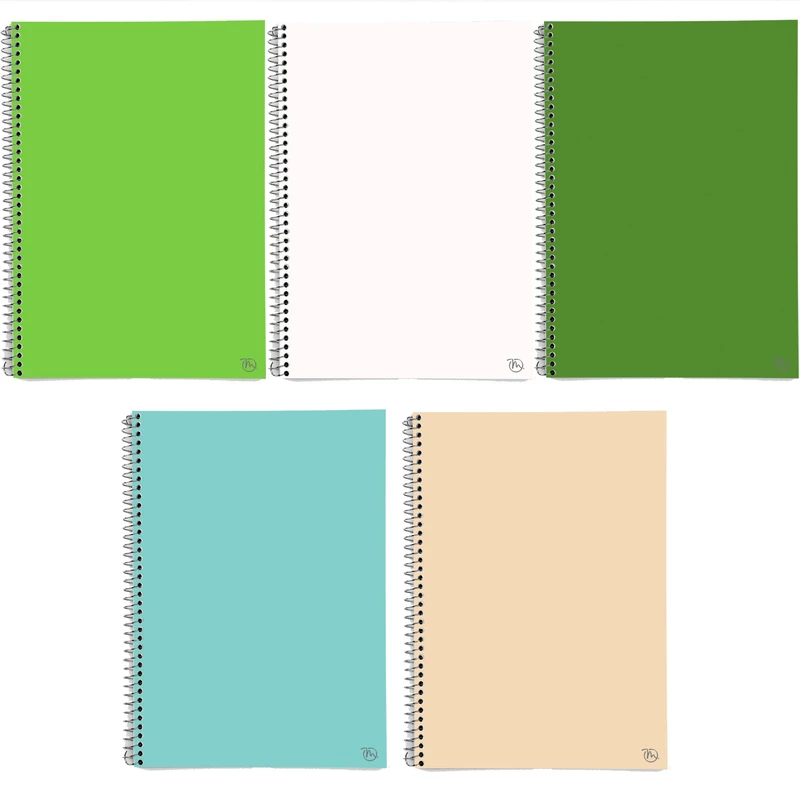 دفتر مشق 50 برگ مدوپد طرح ساده کد BD10025 مجموعه 5 عددی