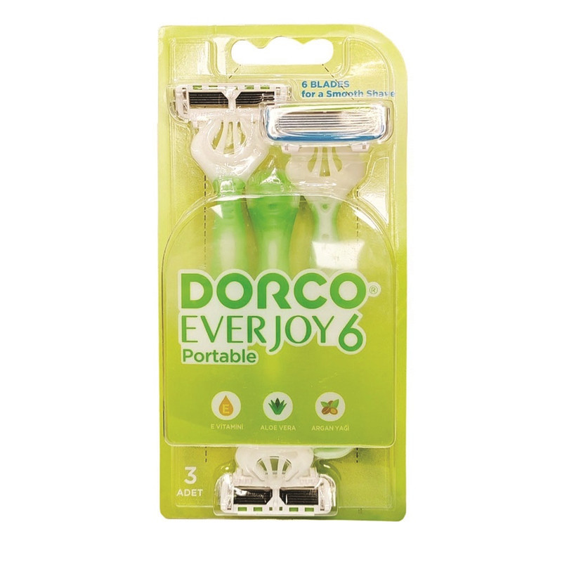 خود تراش دورکو مدل everjoy pace6 بسته 3 عددی خود تراش دورکو مدل everjoy pace6 بسته 3 عددی