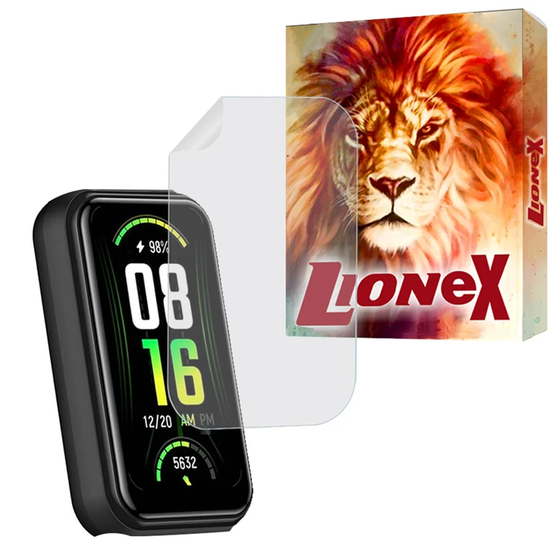 محافظ صفحه نمایش لایونکس مدل NNOL20 مناسب برای ساعت هوشمند آمیزفیت Band 7