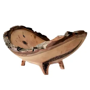 ظرف چوبی مدل روستیک کد 432