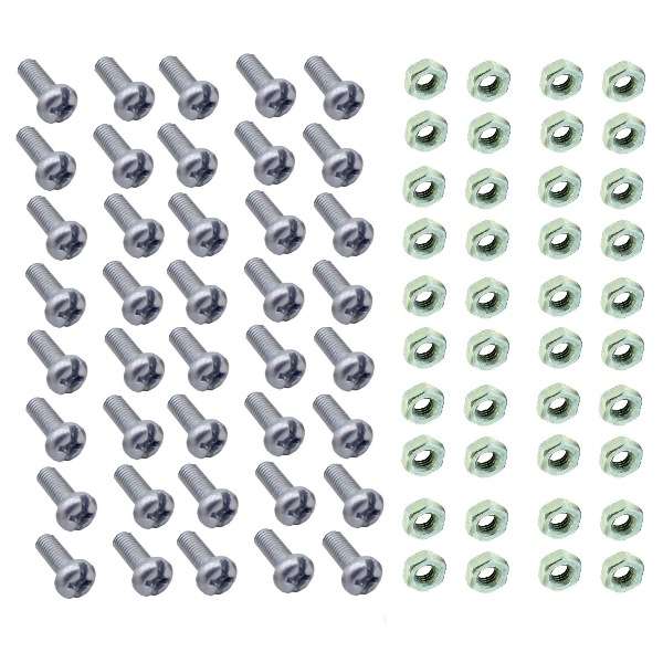  پیچ و مهره مدل M3 - 8MM مجموعه 80 عددی