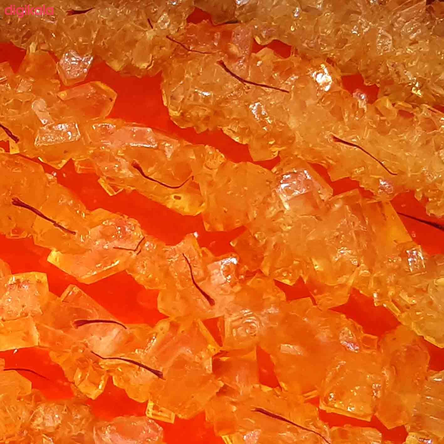 خرید اینترنتی با تخفیف ویژه نبات شاخه زعفرانی فرجاد - 500 گرم