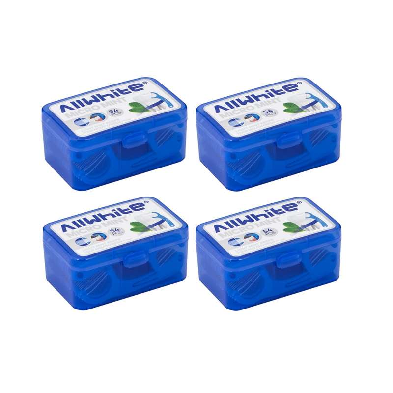 نخ دندان آل وایت مدل micro mint مجموعه 4 عددی نخ دندان آل وایت مدل micro mint مجموعه 4 عددی