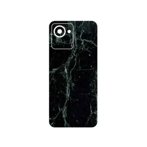 MAHOOT Graphite_Green_Marble Cover Sticker for Realme C30s