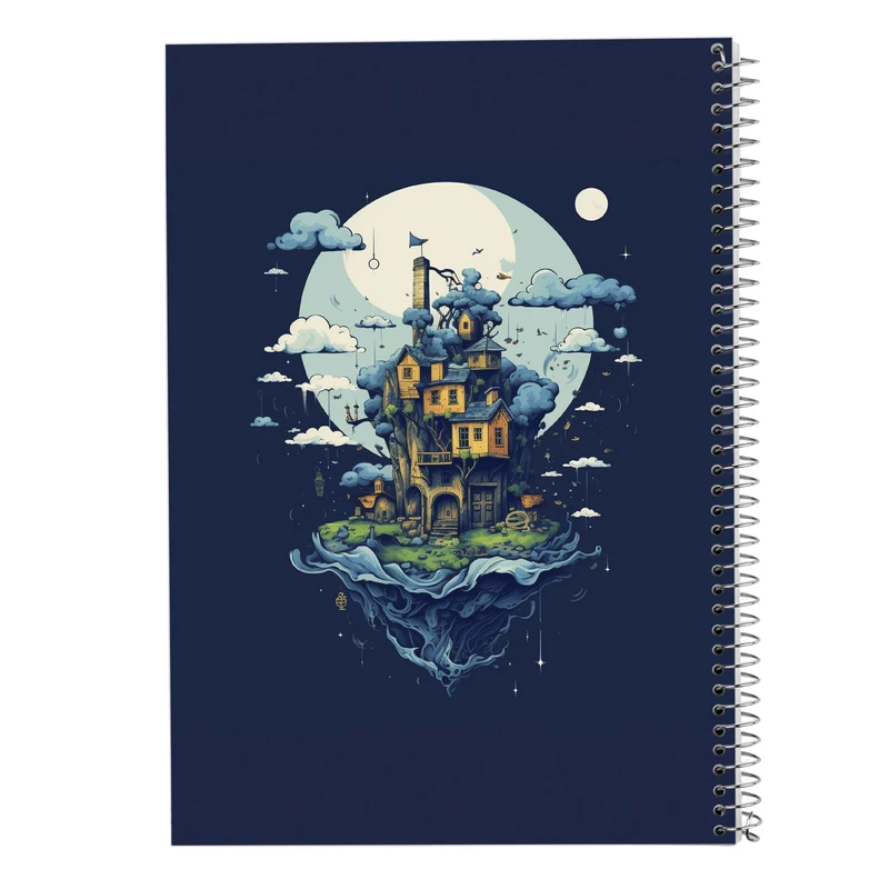 دفتر نت موسیقی 50 برگ مدوپد مدل Ghibli کد DF2565