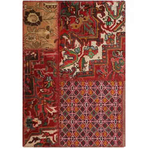کلاژ فرش دستبافت یک متری فرش هریس کد 101978