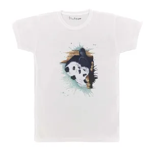 تی شرت بچگانه پرمانه طرح پاندای کونگ فو کار کد pmt.4544