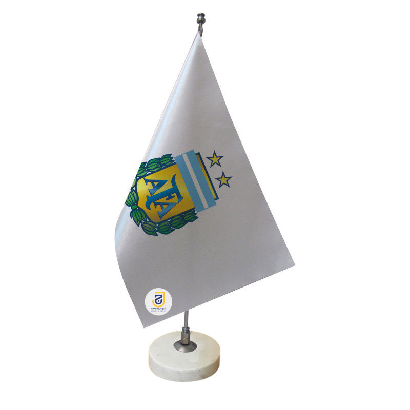 پرچم رومیزی جاویدان تندیس پرگاس مدل تیم آرژانتین کد 2