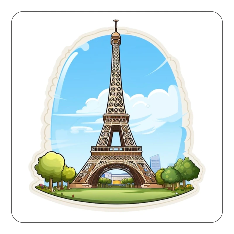 مگنت کاکتی طرح پاریس Paris مدل mp56055