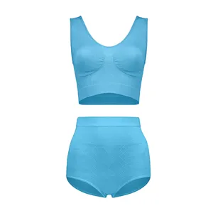 ست شورت و نیم تنه زنانه نانو تن پوش مدل NaNo-S53