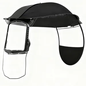 سایبان شفاف موتور سیکلت مدل Sunshine-B جنس پلی‌استر و PVC