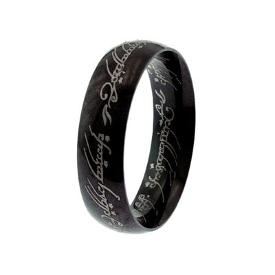 نقد و بررسی انگشتر مردانه برانت مدل ارباب حلقه ها ساده حکاکی لیزری توسط خریداران