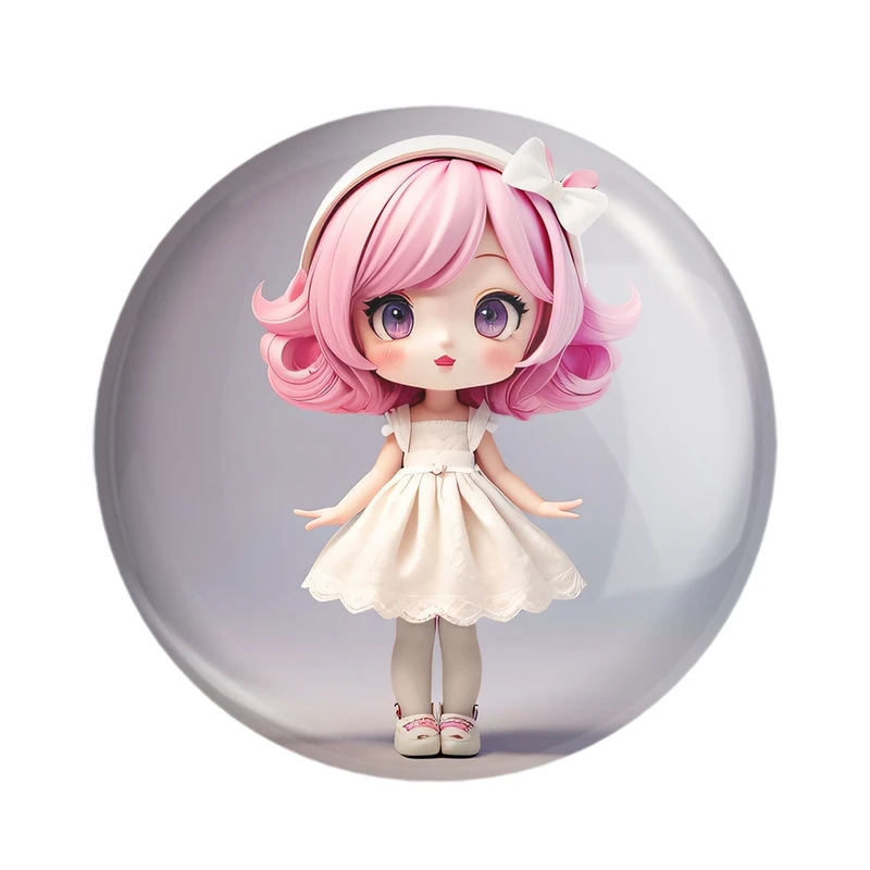 مگنت خندالو مدل دخترانه (Girlish) کد 36877