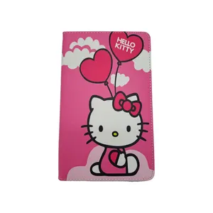 کیف کلاسوری مدل کت کات طرح کیتی مناسب برای تبلت سامسونگ Galaxy Tab A 8.0 T290/T295