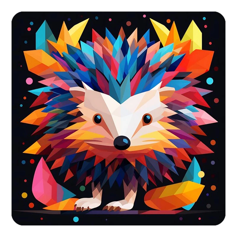 مگنت کاکتی طرح حیوانات رنگی مدل mp25348