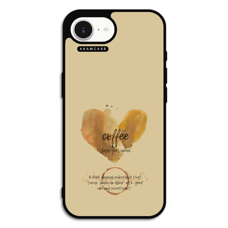 کاور آکام مدل AMC-WA16E-COFFEE-15 مناسب برای گوشی موبایل اپل iPhone 16 E