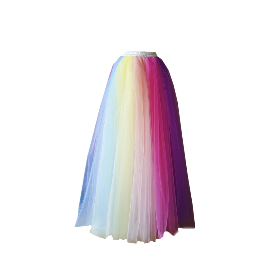 دامن زنانه مدل Rainbow