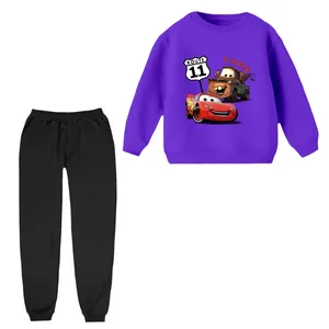 ست سویشرت و شلوار راحتی مدل ماشین ها