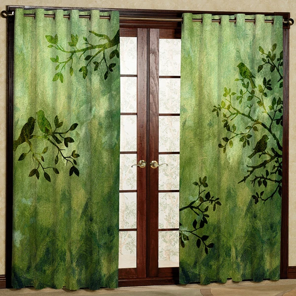 پرده پانچی مدل مخمل کد 6352 سایز 280x140 سانتی متر