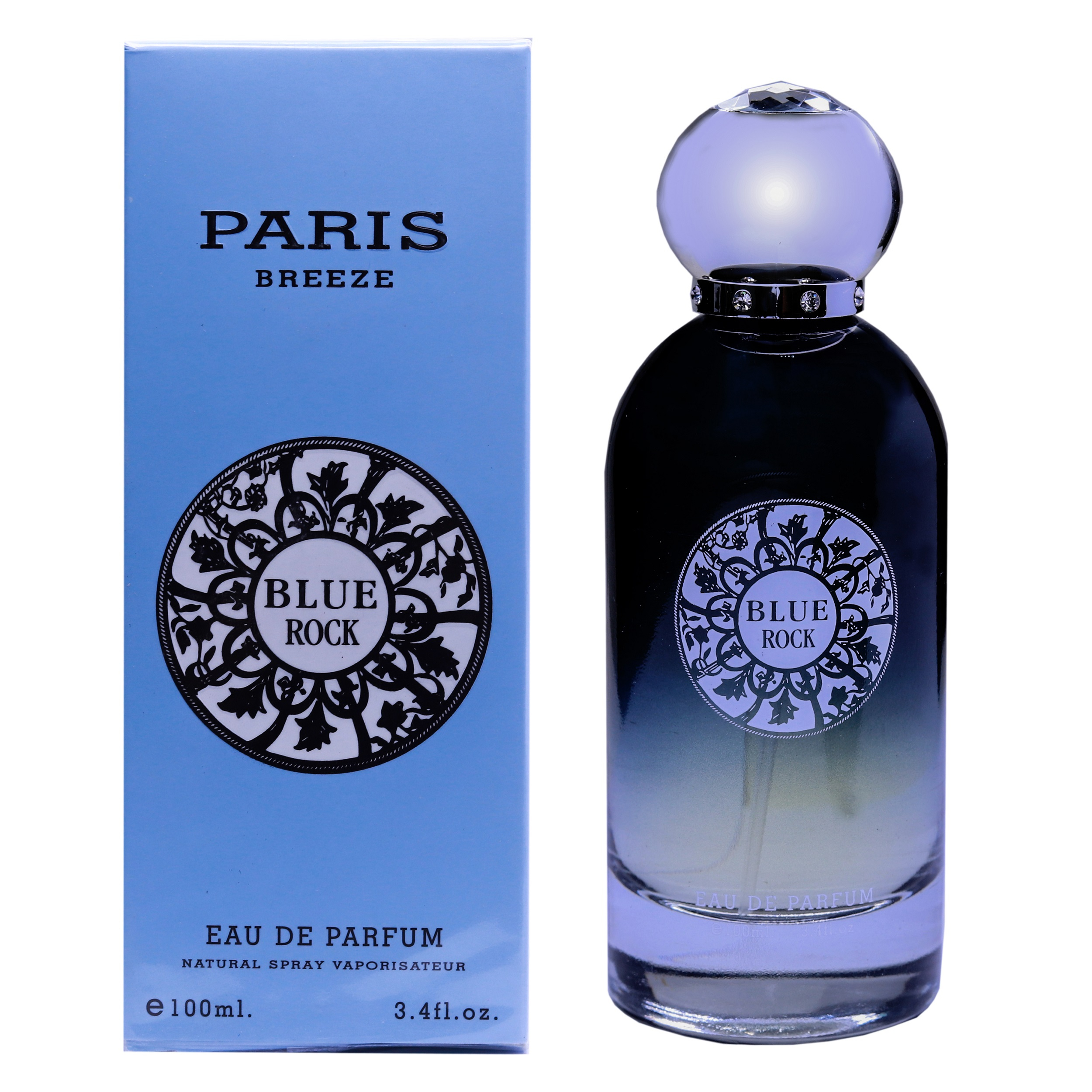 ادو پرفیوم مردانه پاریس بریز مدل BLUE ROCK حجم 100 میلی لیتر
