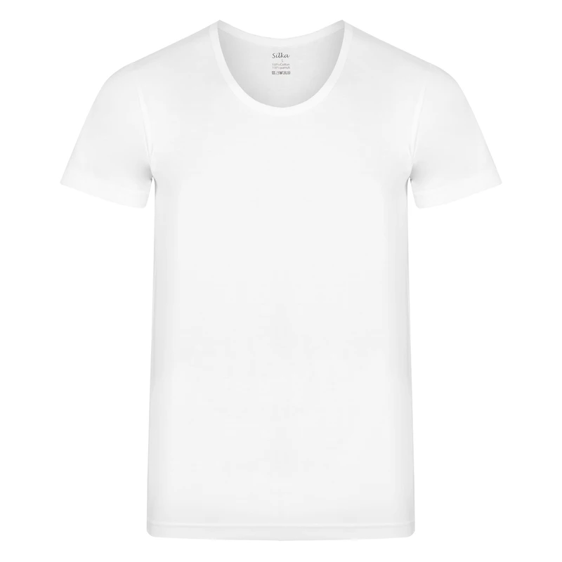 زیرپوش آستین‌دار یقه گرد مردانه سیلکا مدل 30141