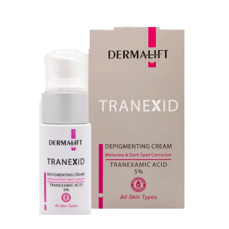 عکس شماره 2 : کرم ضد لک درمالیفت مدل tranexid حجم 30 میلی لیتر
