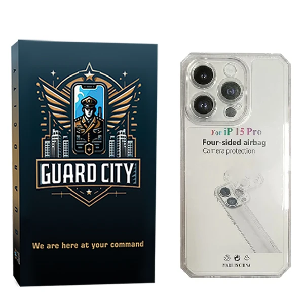 کاور گارد سیتی مدل JELLYD مناسب برای گوشی موبایل اپل iPhone 15 Pro