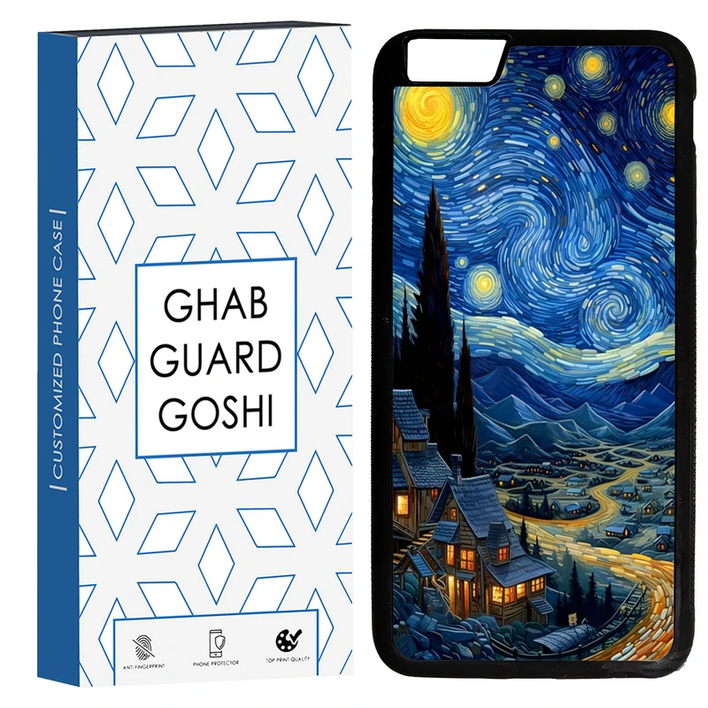 کاور قاب گارد گوشی طرح ونگوگ کد TPU-069 مناسب برای گوشی موبایل اپل Iphone 6 PLUS / 6S PLUS