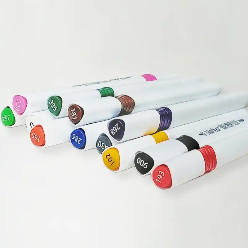 ماژیک رنگ آمیزی ام اس مدل براشینگ مجموعه 12 عددی