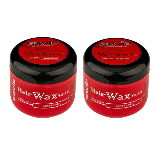 واکس مو ساویز مدل Long Lasting حجم 120 میلی لیتر مجموعه 2 عددی