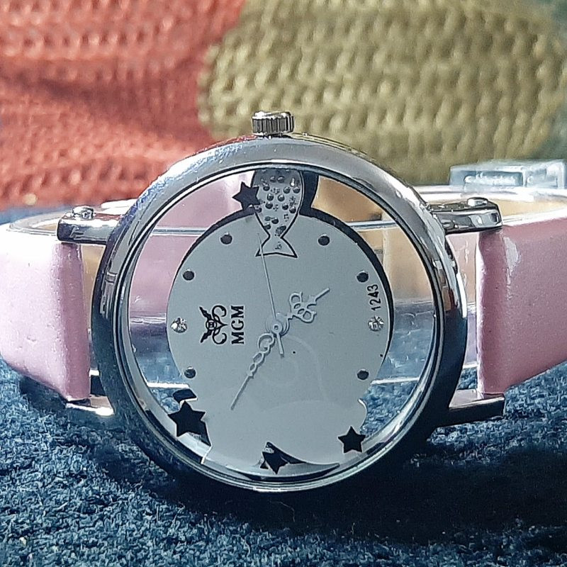 ساعت مچی عقربه ای دخترانه مدل MM01 ساعت مچی عقربه ای دخترانه مدل MM01