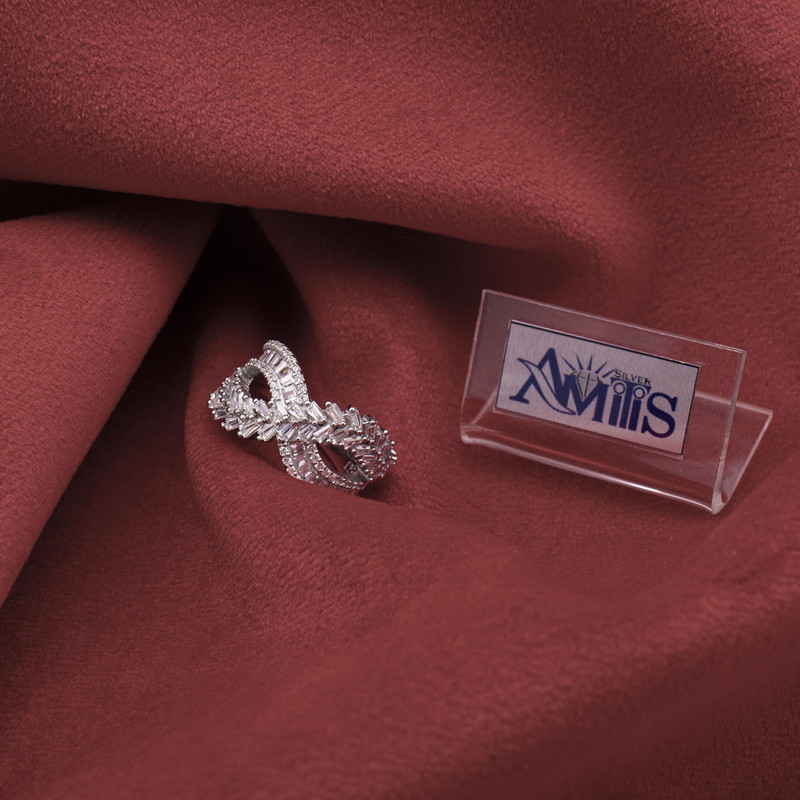 انگشتر نقره زنانه مدل AVN-R585