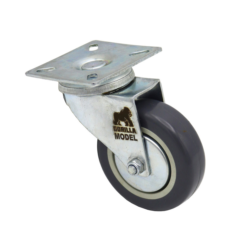 چرخ گردان کفی دار مدل گوریلا کد YP-LASTIC-KAFI-75MM چرخ گردان کفی دار مدل گوریلا کد YP-LASTIC-KAFI-75MM