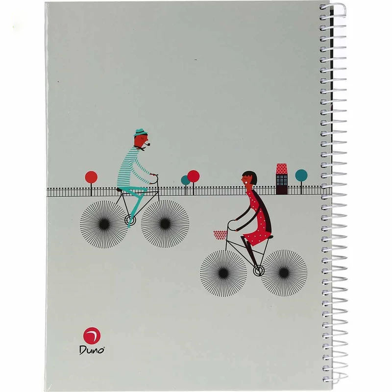 دفتر 100 برگ دونو طرح دوچرخه قاصدکی